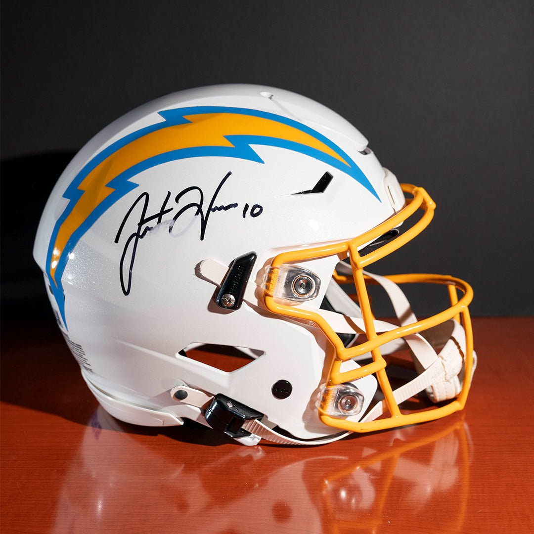Casco Firmado Justin Herbert - LA Chargers